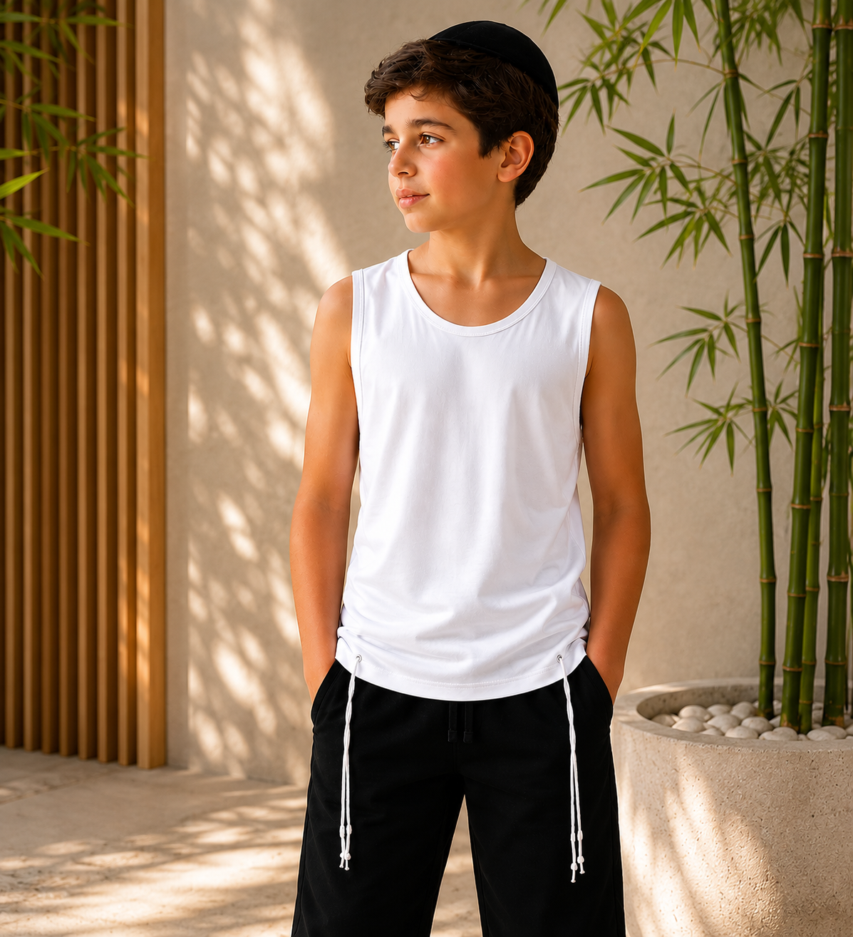 Tzitzit Bambú Tank 4