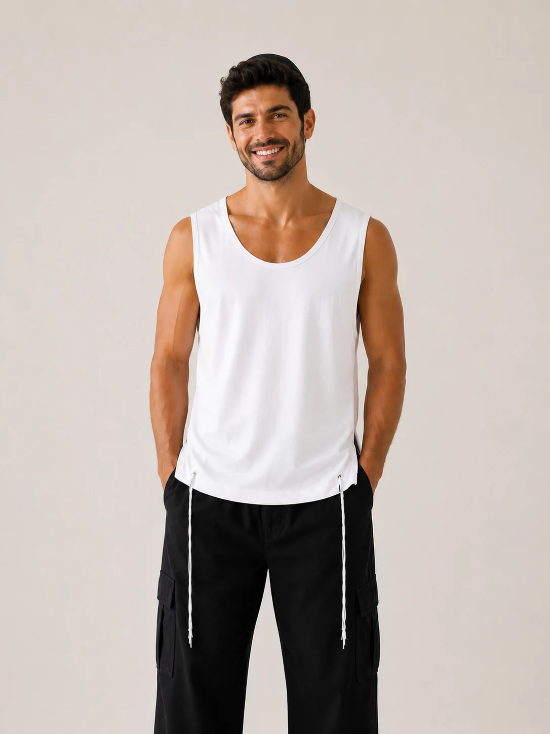 Tzitzit Algodón Tank