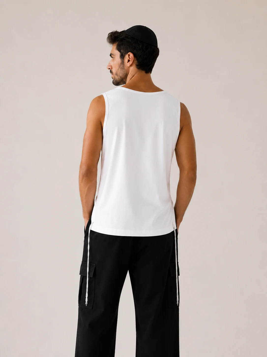 Tzitzit Algodón Tank V 4