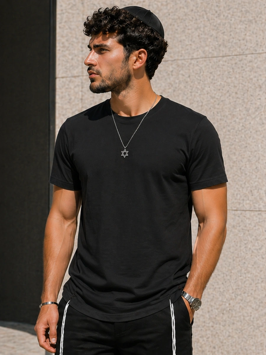 TZI-SHIRT Negro